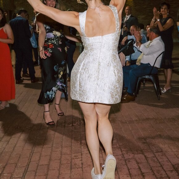 Galadirel Mini Dress in White (ELLIATT) - Picture 3 of 10